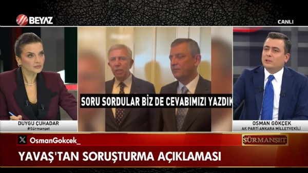 AK Parti Ankara Milletvekili Osman Gökçek'ten Ali Mahir Başarır'a sert sözler! 'Senin tasman kimin elinde belli değil!'